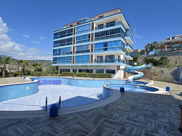 ALANYA KARGICAK MAHALLESİ FULL DENİZ MANZARALI KİRALIK 3+1 DAİRE - Görsel 11