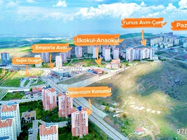 YAPRACIK 10.BÖLGEDE MİGROS YAKINI,GÜNEY CEPHELİ 2+1 KİRALIK