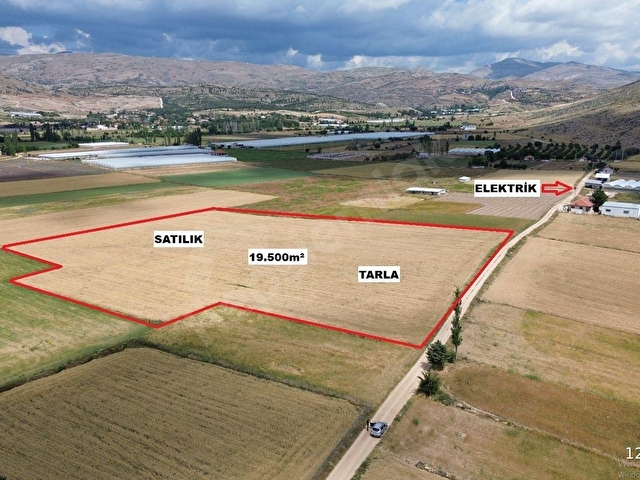 VİP GAYRİMENKULden ÇOBANİSA MAH. 19.500M² YOL CEPHELİ TARLA - Görsel 7