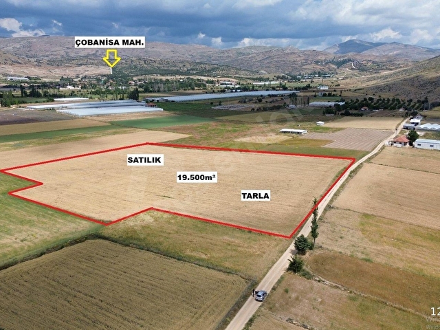 VİP GAYRİMENKULden ÇOBANİSA MAH. 19.500M² YOL CEPHELİ TARLA - Görsel 4
