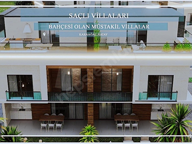 AKGden Karaağaç Özel Okulların ortasında Tripleks Villa Projesi - Görsel 2