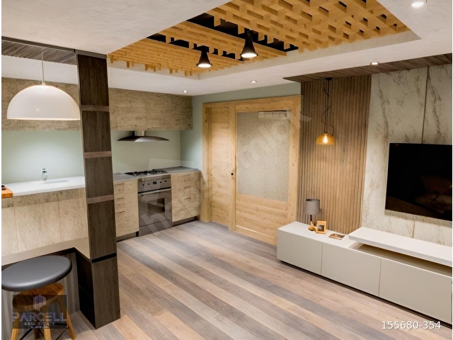 PAŞALANI MAHALLESİ ANA CADDE ÜZERİNDE SATILIK LÜKS 1+1 DAİRE - Görsel 2