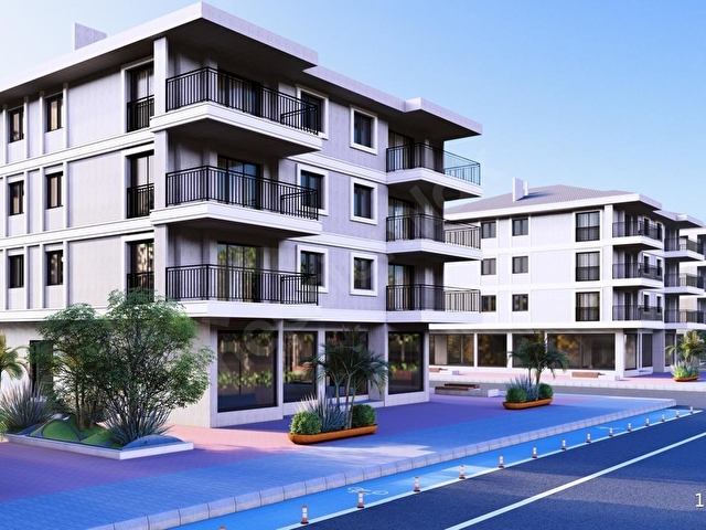 PAŞALANI MAHALLESİ ANA CADDE ÜZERİNDE SATILIK LÜKS 1+1 DAİRE - Görsel 6