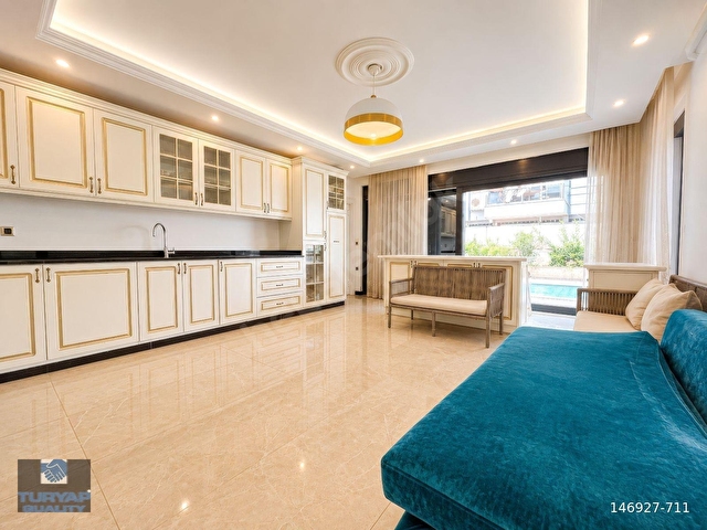 ERMENEKTE MÜSTAKİL 6+1 TRIPLEX HAVUZLU VİLLA - Görsel 15