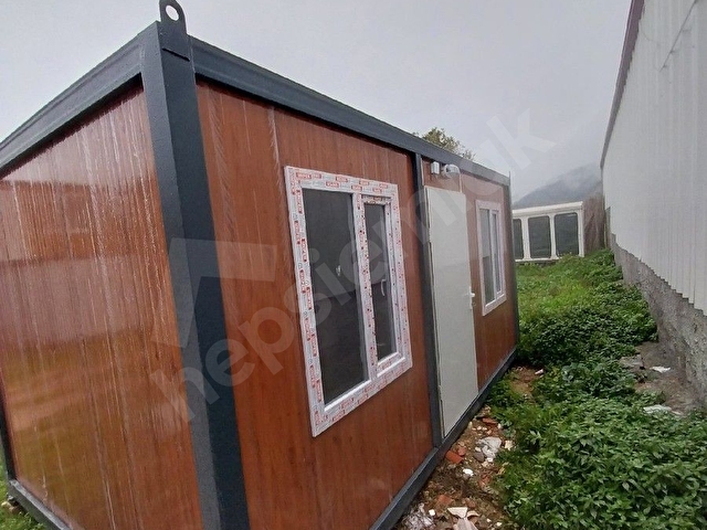GARANTİ KONTEYNERDEN 3×5// 15  MT TEKODALI MUTFAKLI OFİS YEZANE  SIFIR hazırda iznikde