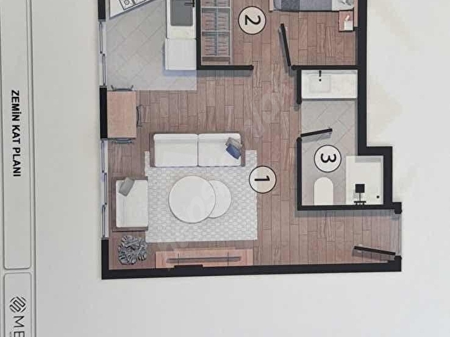 KÜÇÜKYALI 1+1 DÜZ GİRİŞ