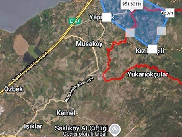 Çanakkale,Kızılkeçili Köyün de, Yatırımlık Ceviz Bahçesi - Görsel 6
