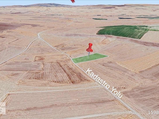 Yuvalıda Tek Tapu Kadastro Yoluna Sıfır 4680 m2 Tek Tapu Tarla - Görsel 6