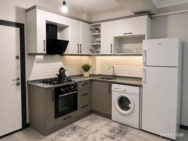 ATLANTİS REZİDANS SİTE İÇİ KİRACILI ARA KAT 1+1 SATILIK DAİRE - Görsel 11
