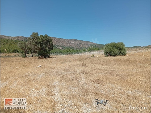 Urla Demircili Deniz ve Doğa İçinde Suyu Olan Yol Cepheli Tarla - Görsel 18