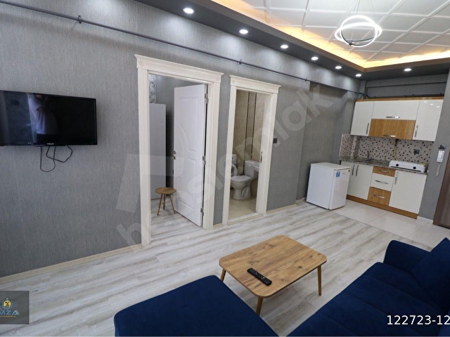 İMZADAN İLÇE SAĞLIK MÜDÜRLÜĞÜ CİVARI,BİREYSEL KOMBİLİ,EŞYALI LÜKS 1+1 DAİRE - Görsel 2