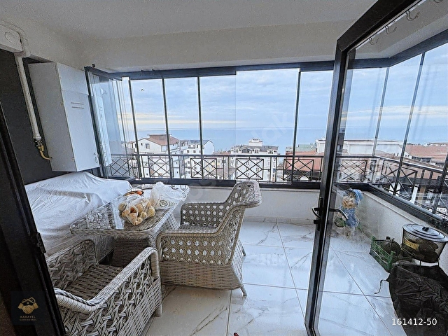 KARAYELDEN ÇAKIR TOWER DENİZ MANZARALI SATILIK 3+1 EŞYALARI İLE - Görsel 3