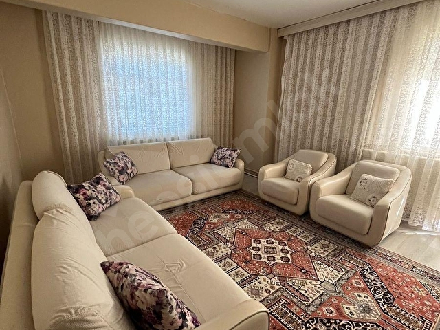 49- ŞEKER GAYRİMENKUL YENİ MAH. 80 m2-2+1 EŞYALI KİRALIK DAİRE - Görsel 12