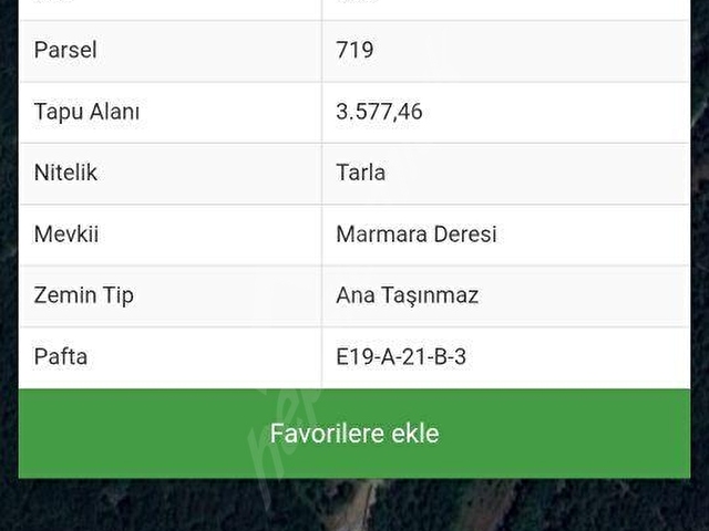 KIRKLARELİ PINARHİSAR KURUDERE KÖY,MÜSTAKİL 3577m2 SATILIK TARLA - Görsel 5