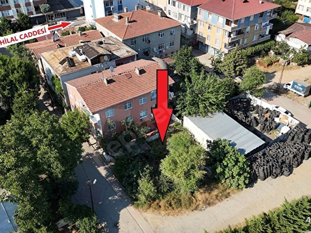 SAMANDIRADA 3 KAT İMARLI 172m2 MÜSTAKİL TAPULU KÖŞEBAŞI ARSA