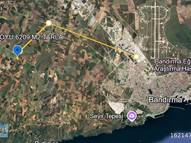 SE&AS EXCLUSIVE:BANDIRMA ERİKLİ KÖYÜ YATIRIMLIK TARLA - Görsel 6
