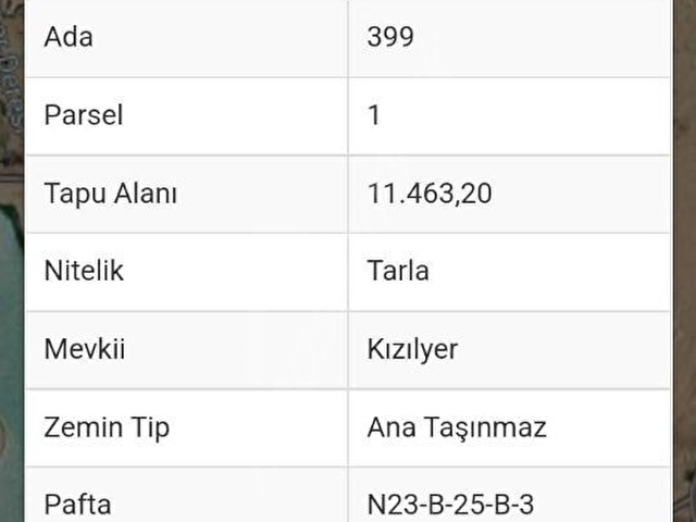 BURDUR KEMERDE SATILIK TARLA - Görsel 4
