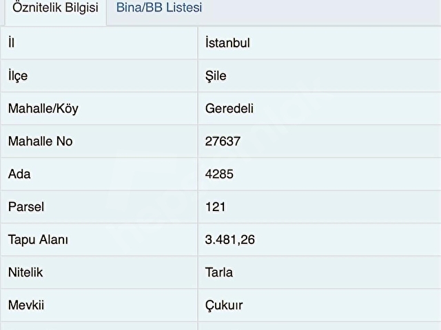 ŞİLE GEREDELİDE 3482 M2 SATILIK TARLA ! - Görsel 3