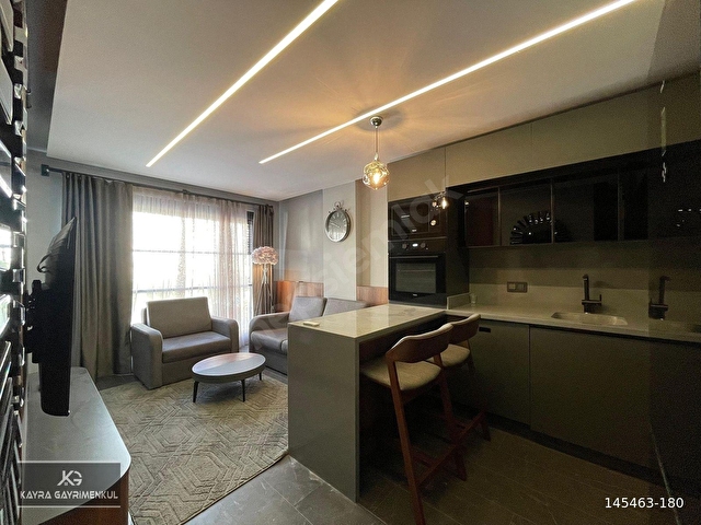 DONANIMLI SİTEde(KAPALI HAVUZ-SAUNA-HAMAM) 1+1 ULTRA LÜX DAİRE - Görsel 17
