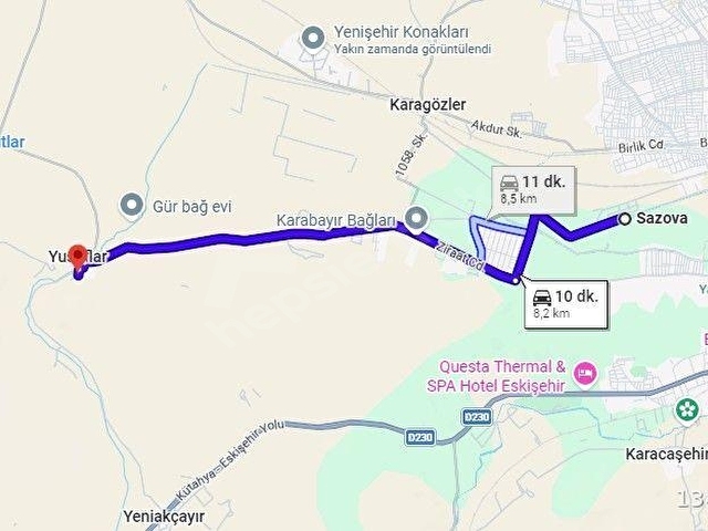 HALİT TURAN GAYRIMENKUL*YATIRIMLIK MÜKEMMEL 907 M2 KÖYİÇİ - Görsel 6