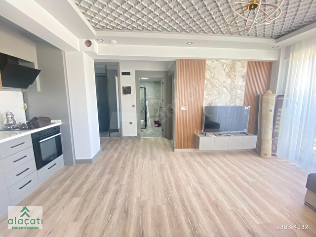ALAÇATIDAN İNCEKTE BULVAR YAKINI EŞYALI 1+1 KİRALIK DAİRE - Görsel 4