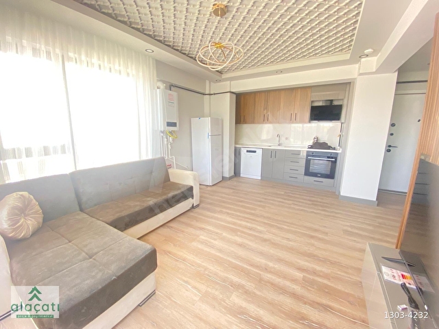 ALAÇATIDAN İNCEKTE BULVAR YAKINI EŞYALI 1+1 KİRALIK DAİRE - Görsel 8