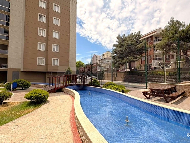 MAHMUTBEY METRO 4 DK SATILIK HAVUZLU SİTE 3+1 140 M2 FERAH DAİRE - Görsel 10