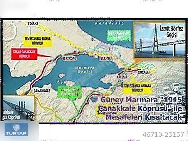 TURYAP CİTY DENİZ ÇELİKTEN YATIRIMLIK ARAZİ - Görsel 10