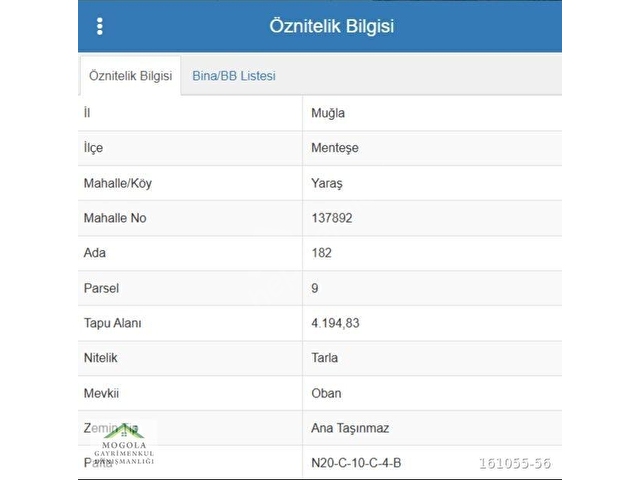 MUĞLA YARAŞDA DENİZLİ ANA YOLUNA YAKIN 4194 M2 SATILIK TARLA - Görsel 3