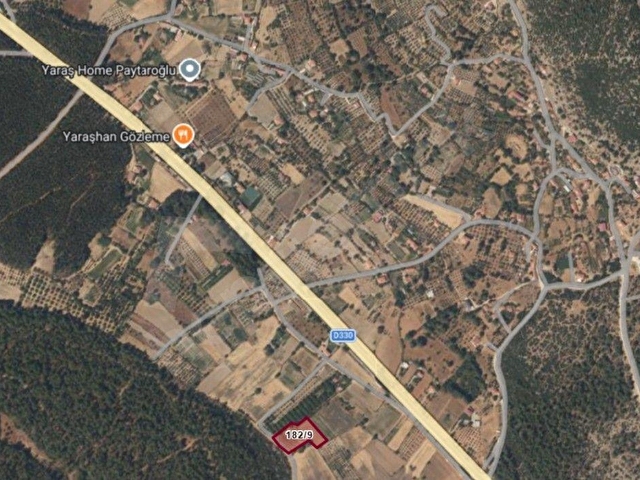 MUĞLA YARAŞDA DENİZLİ ANA YOLUNA YAKIN 4194 M2 SATILIK TARLA - Görsel 2
