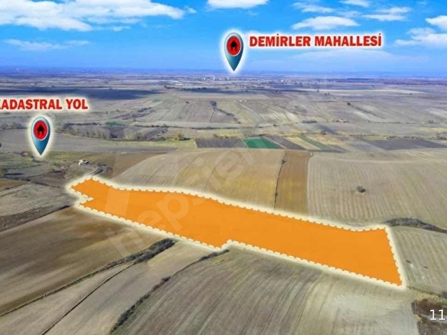 SARAY KURTDERE KÖY MERKEZİNE YAKIN 1.250 M2 MUAFAKATNEMELİ TARLA - Görsel 9