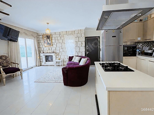 YUSEDEN ALAÇATIDA MÜSTAKİL MÜŞTEMİLATLI 4+2 SATILIK VİLLA - Görsel 13