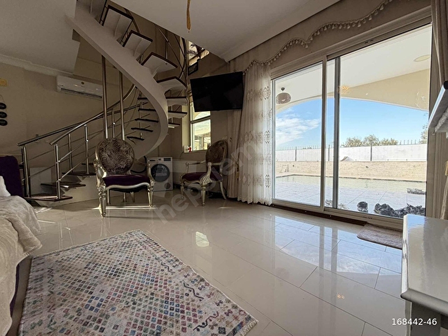 YUSEDEN ALAÇATIDA MÜSTAKİL MÜŞTEMİLATLI 4+2 SATILIK VİLLA - Görsel 22