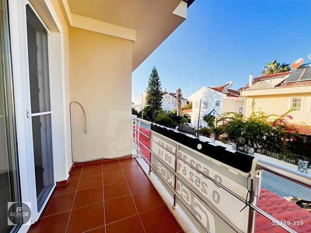 Kordona Sadece 50 m Mesafede 3,5+1 Kiralık İkiz Villa - Görsel 20