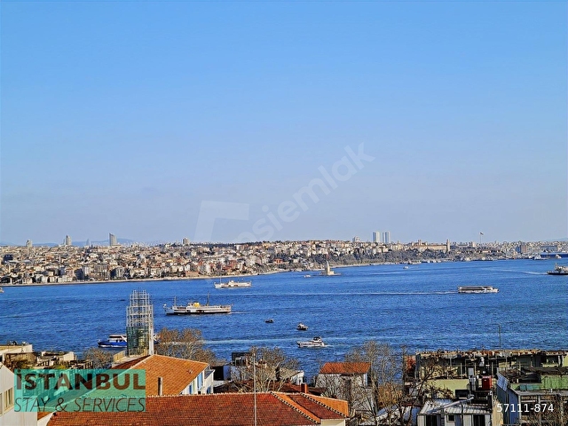 Sea View Triplex, Clean Flat for Rent in Gümüşsuyu