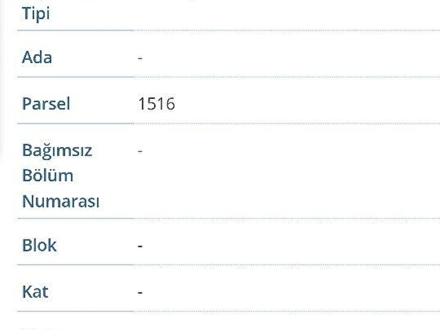15 dönüm satılık tarla