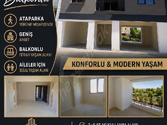 ataparka yürüme mesafesinde apart