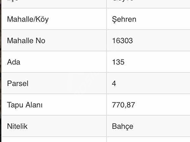 SAKARYA GEYVE ŞEHREN KÖYALTINDA SATILIK 770.m2 BAHÇE - Görsel 4