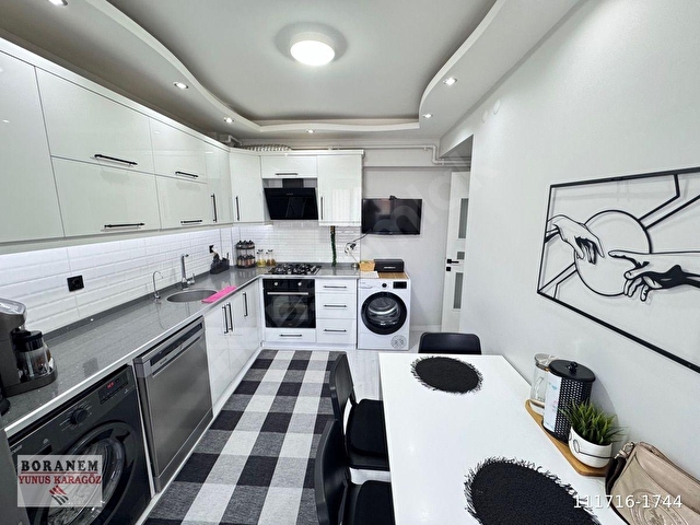 ŞİRİNYERDE ULTRALÜKS 3+1 120 m2 ARAKAT D.GAZLİ EBEVYN BANYOLU YENİ BİNA SATİLİK FİRSAT DAİRE - Görsel 3