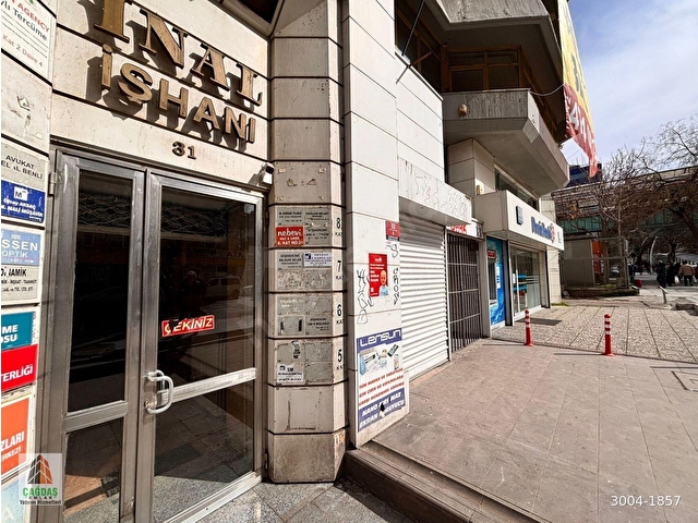 ÇAĞDAŞ TAN KİRALIK KIZILAY MİTHATPAŞA CAD. ÜZERİNDE ÖN CEPHE 2+1 OFİS - Görsel 2