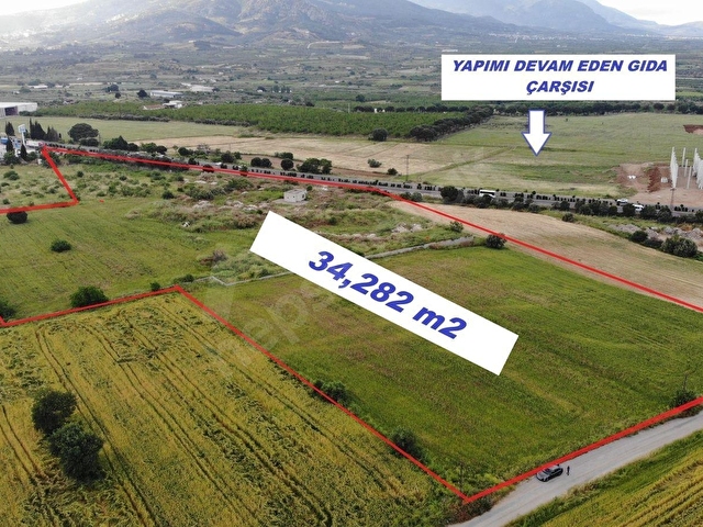ANKARA ASFALTINA CEPHELİ GIDA ÇARŞISI KARŞISI SATILIK TARLA - Görsel 5