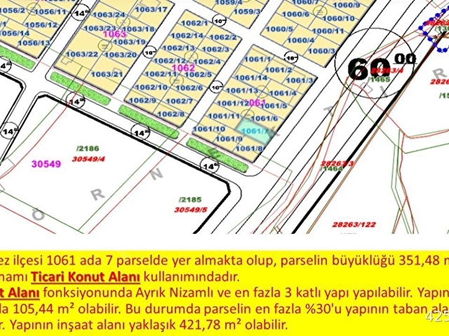 60lık Yol Cepheli, 0,90 Emsallik Büyük Parsel - Görsel 4