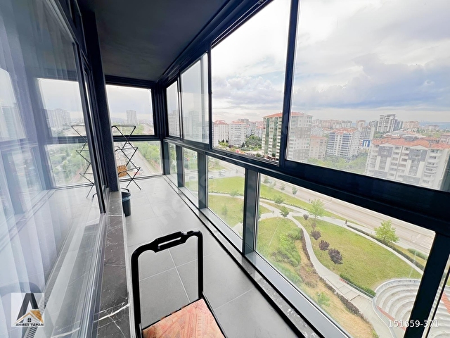 AKKENT TWİNS TRADE 15.KAT KÖŞE CAM PARAPETLİ KAPALI CAMBALKON - Görsel 20