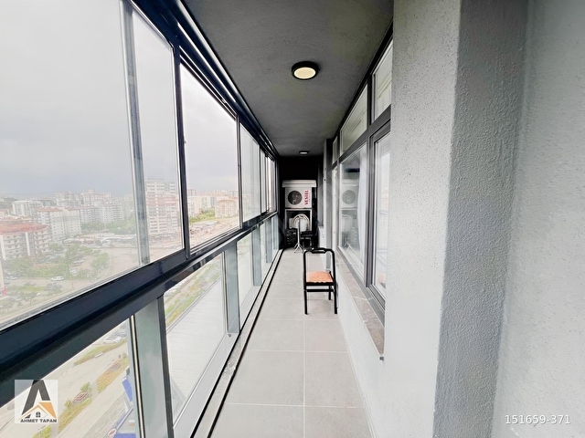 AKKENT TWİNS TRADE 15.KAT KÖŞE CAM PARAPETLİ KAPALI CAMBALKON - Görsel 18