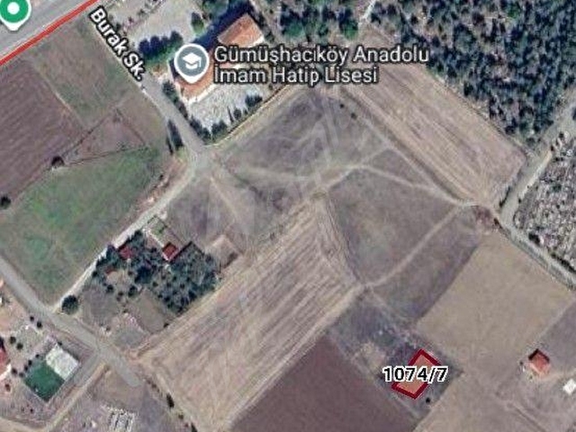 Yuvam emlaktan Gümüşhacıköy saray mah 370 metrekare satılık arsa