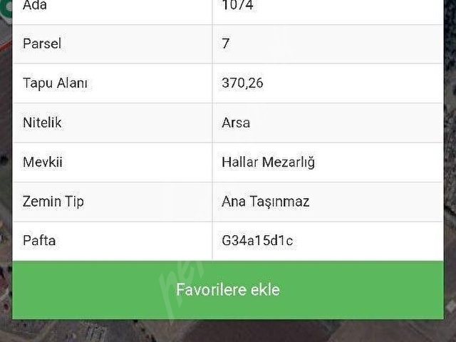 Yuvam emlaktan Gümüşhacıköy saray mah 370 metrekare satılık arsa - Görsel 2