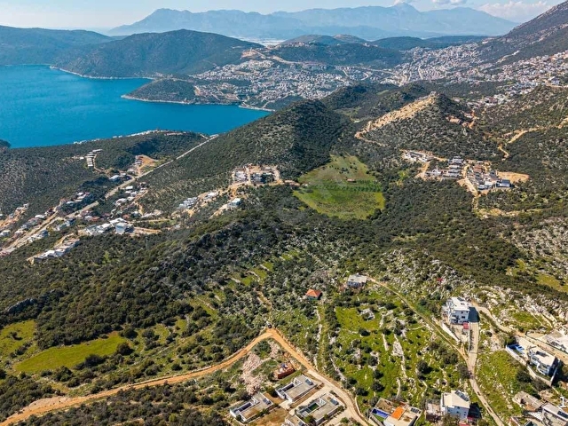 TÜRK RİVİERASI KAŞTA DENİZ MANZARALI SATILIK PARSELLER - Görsel 10