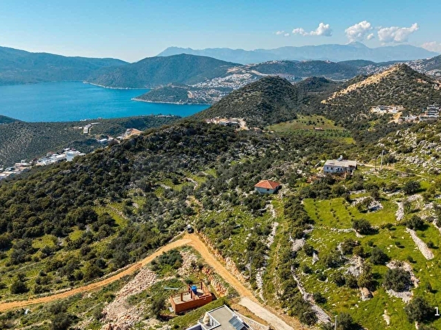 TÜRK RİVİERASI KAŞTA DENİZ MANZARALI SATILIK PARSELLER - Görsel 9