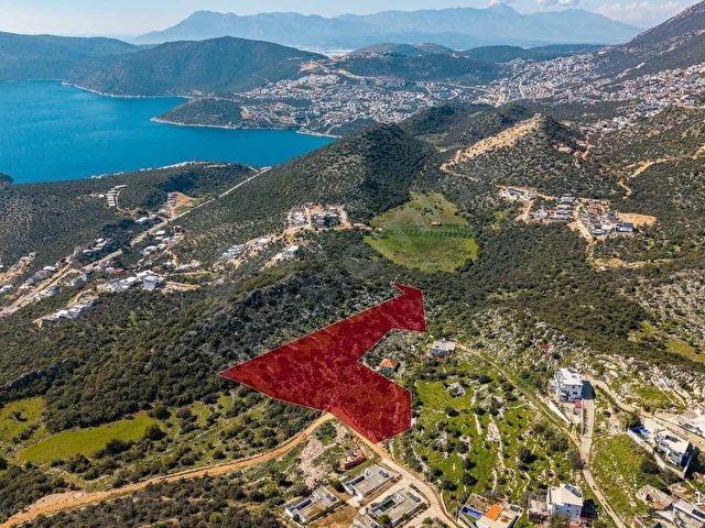 TÜRK RİVİERASI KAŞTA DENİZ MANZARALI SATILIK PARSELLER - Görsel 12