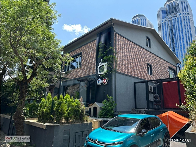 Levent Satılık Villa Konut-İşyeri 3 Cepheli İş Kulelerine Yakın - Görsel 3